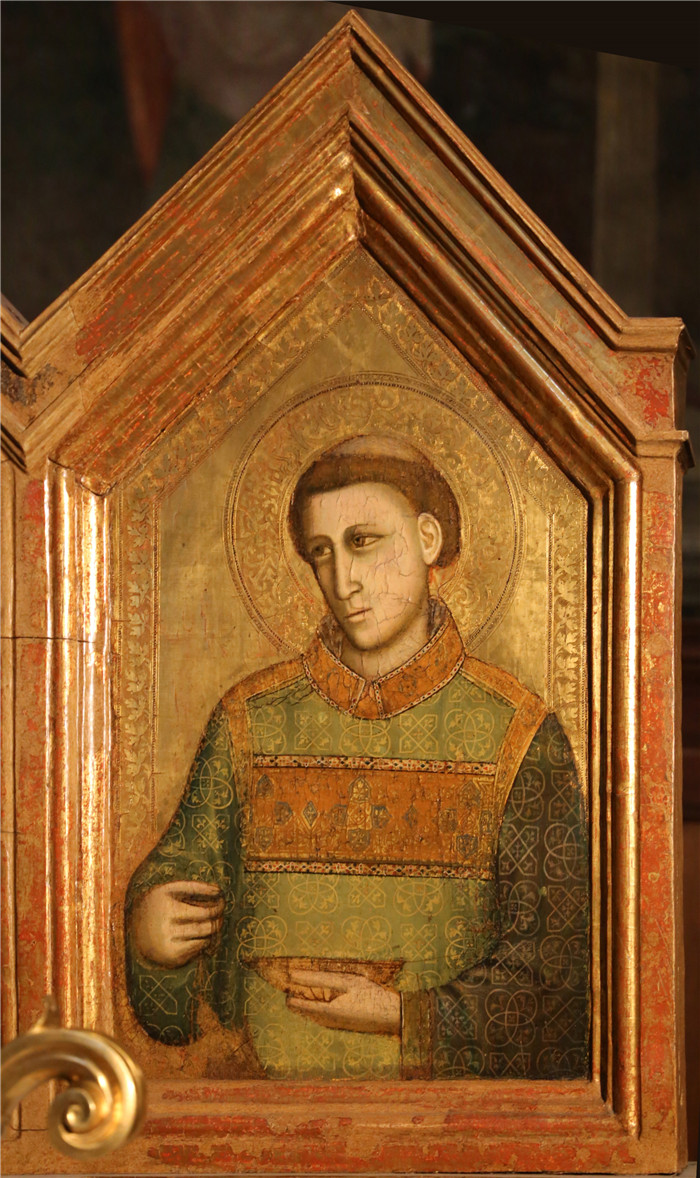 乔托·迪·邦多纳(Giotto di Bondone)高清作品-圣雷帕拉塔的波利普蒂奇Polittico di Santa Reparata, 1310 ca. 06