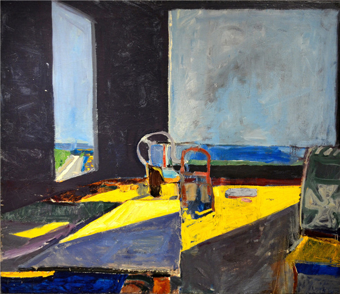 理查德·迪本科恩(Richard Diebenkorn)高清作品-1958Untitled (Still Life)