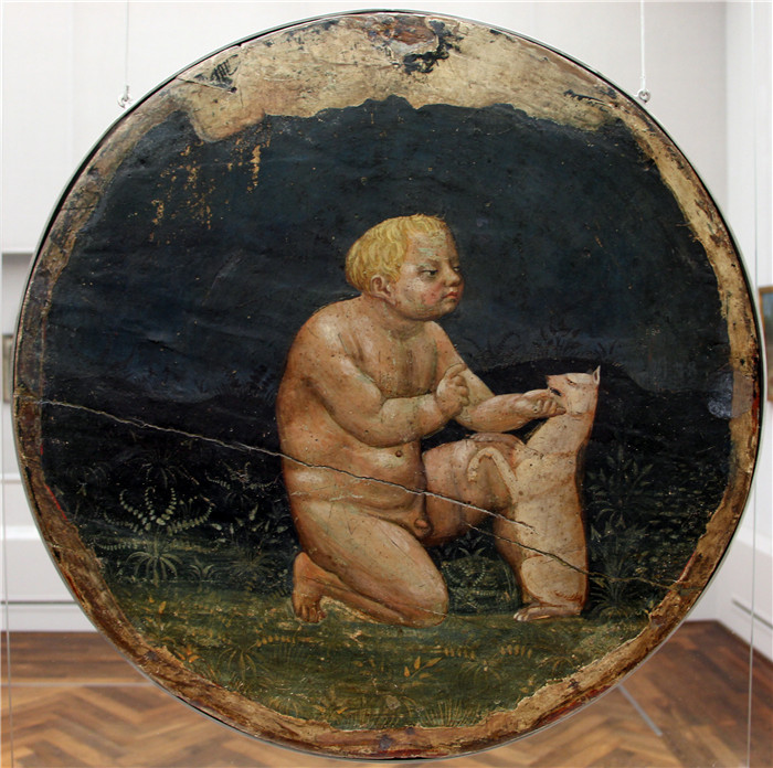 马萨乔(Masaccio)高清作品-按摩分娩下降desco da parto per una nobildonna fiorentina, 00