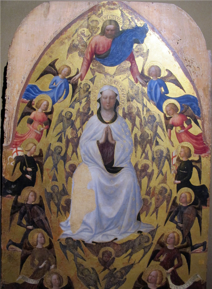 马萨乔(Masaccio)高清作品-圣母升天