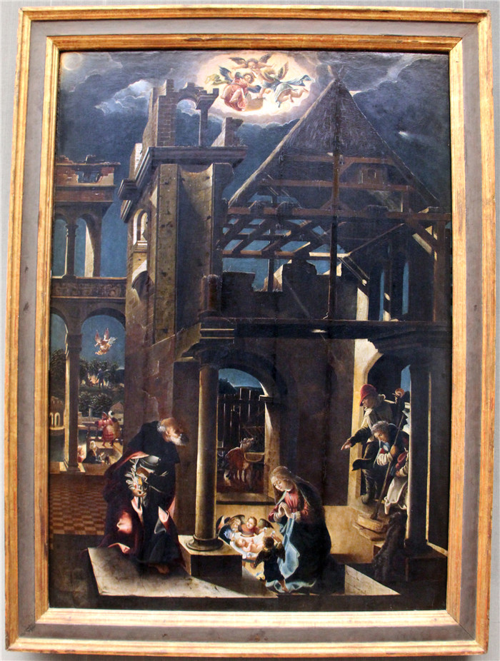 阿尔特多夫(Albrecht Altdorfer)高清作品-牧师崇拜者 01