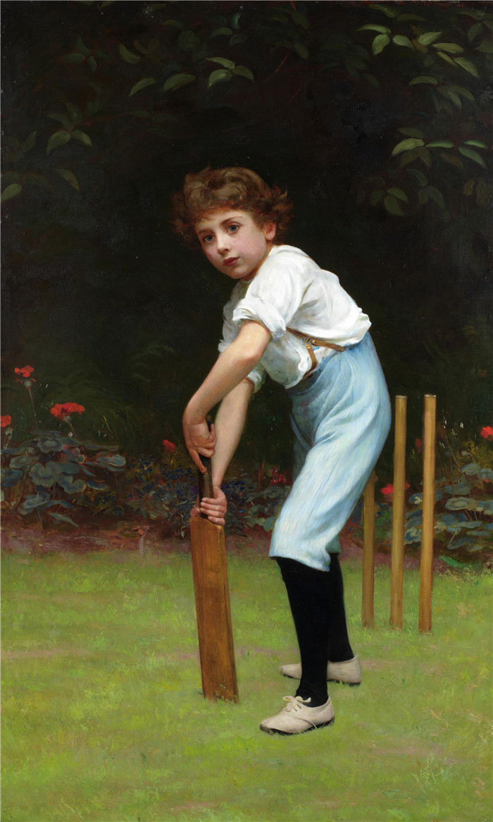 卡尔德隆（ Philip Hermogenes Calderon）高清作品-十一号船长, 1882年