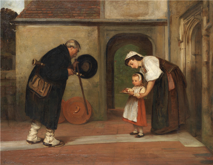 卡尔德隆（ Philip Hermogenes Calderon）高清作品-慈善的教训