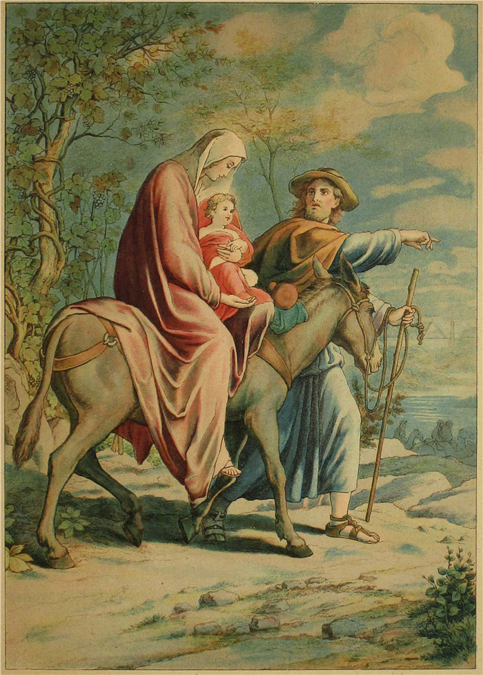 卡洛斯佛雷德（Julius Schnorr von Carolsfeld）作品-EsIstEinRosEntsprungen2Orginal 0018