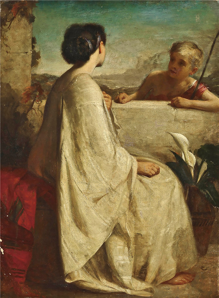 卡尔德隆（ Philip Hermogenes Calderon）高清作品-玛丽安娜Mariana
