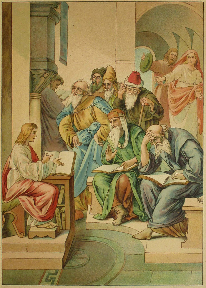 卡洛斯佛雷德（Julius Schnorr von Carolsfeld）作品-EsIstEinRosEntsprungen2Orginal 0020