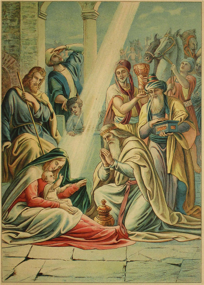 卡洛斯佛雷德（Julius Schnorr von Carolsfeld）作品-EsIstEinRosEntsprungen2Orginal 0016