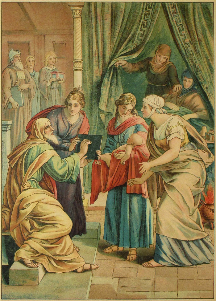 卡洛斯佛雷德（Julius Schnorr von Carolsfeld）作品-EsIstEinRosEntsprungen2Orginal 0009