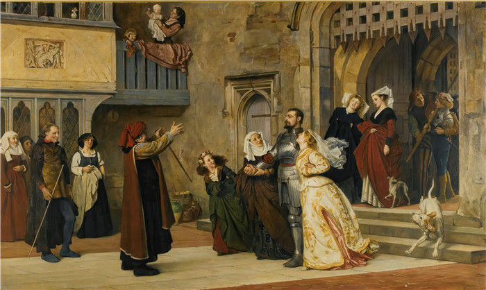 卡尔德隆（ Philip Hermogenes Calderon）高清作品-胜利后的家