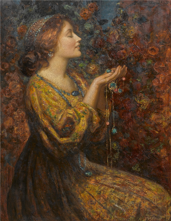 托马斯·埃德温·莫斯汀(Thomas Edwin Mostyn)作品-珠宝Jewels