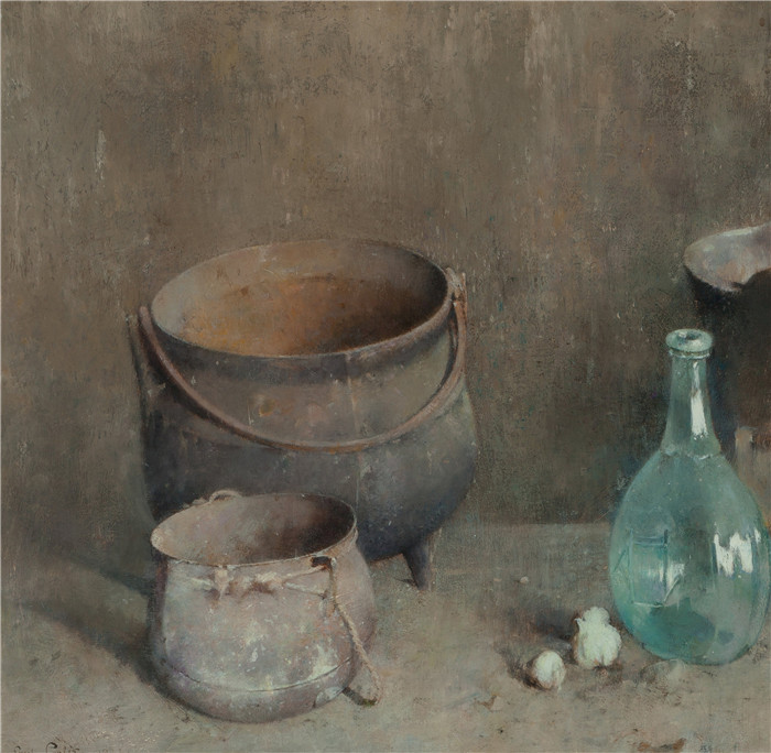 埃米尔·卡尔森(Emil Carlsen)高清作品-炉石Hearthstone, 1922