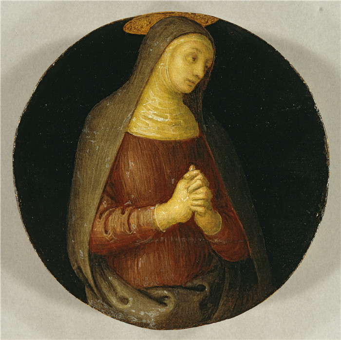 佩鲁吉诺（Pietro Perugino）高清作品-玛丽亚Maria, 1495-1500 2