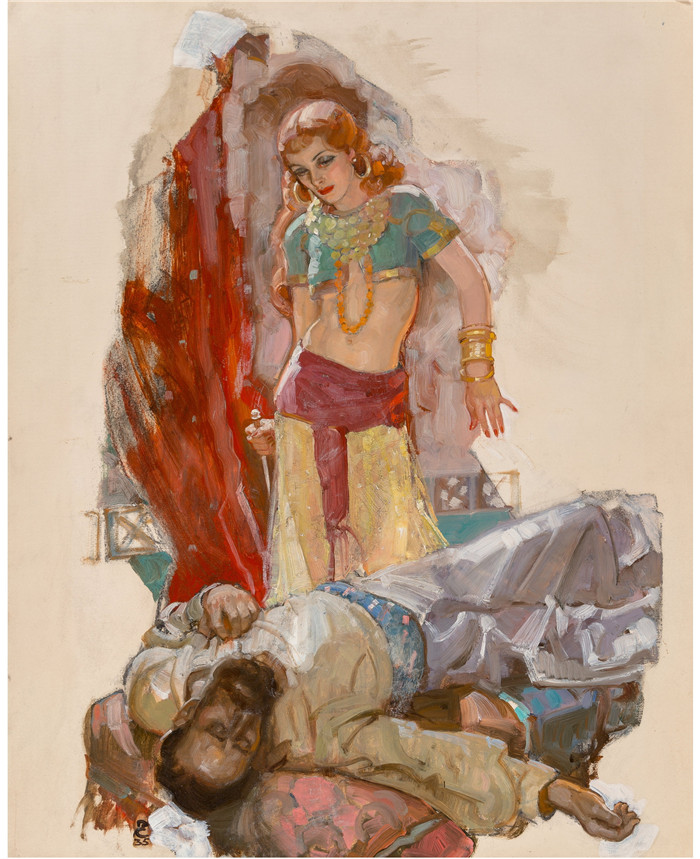 迪恩·康威尔(Dean Cornwell)作品-复仇