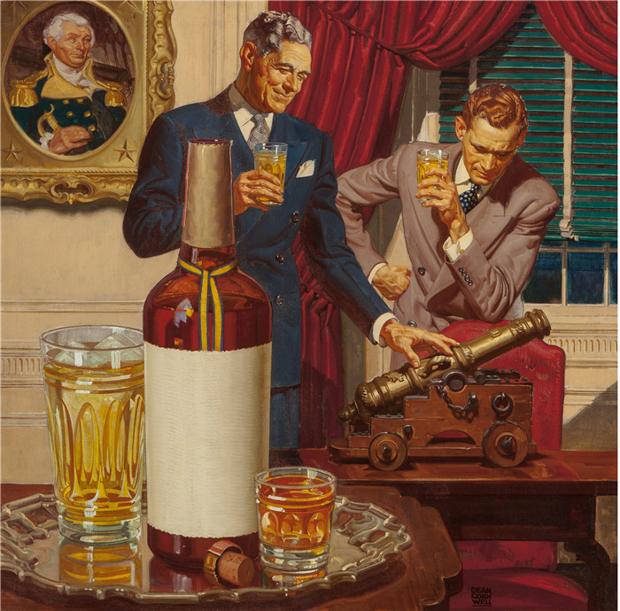 迪恩·康威尔(Dean Cornwell)作品-费城的传统