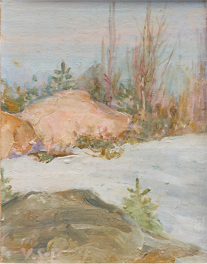 布罗费尔特(Venny Soldan-Brofeldt)作品-早春