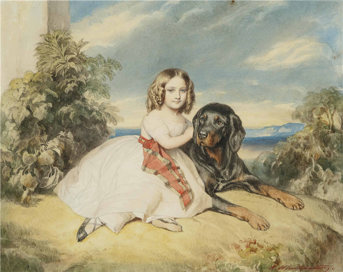 弗朗兹·萨维尔·温特豪德(Franz Xaver Winterhalter)作品-Winterhalter (33)