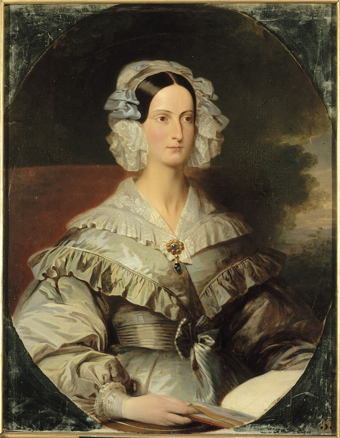 《Marie Christine Orleans》弗朗兹·萨维尔·温特豪德(Franz Xaver Winterhalter)作品