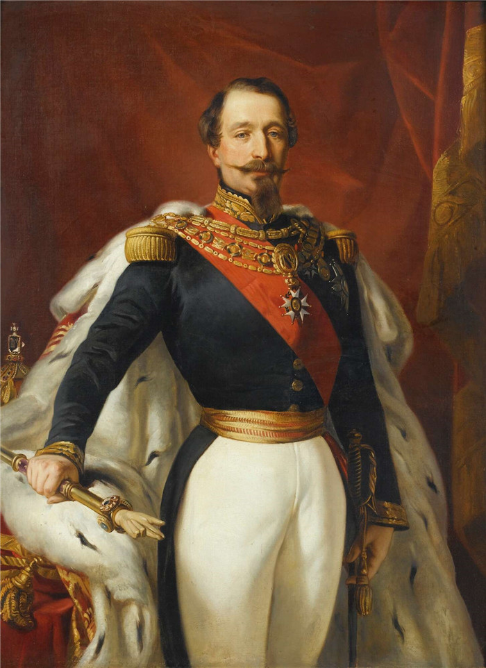 《PORTRAIT DE NAPOLÉON III》弗朗兹·萨维尔·温特豪德(Franz Xaver Winterhalter)作品