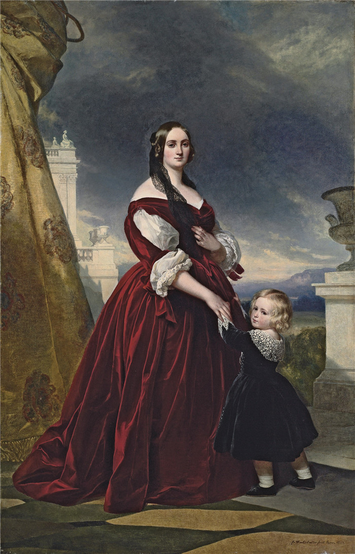 弗朗兹·萨维尔·温特豪德(Franz Xaver Winterhalter)作品-Winterhalter (39)