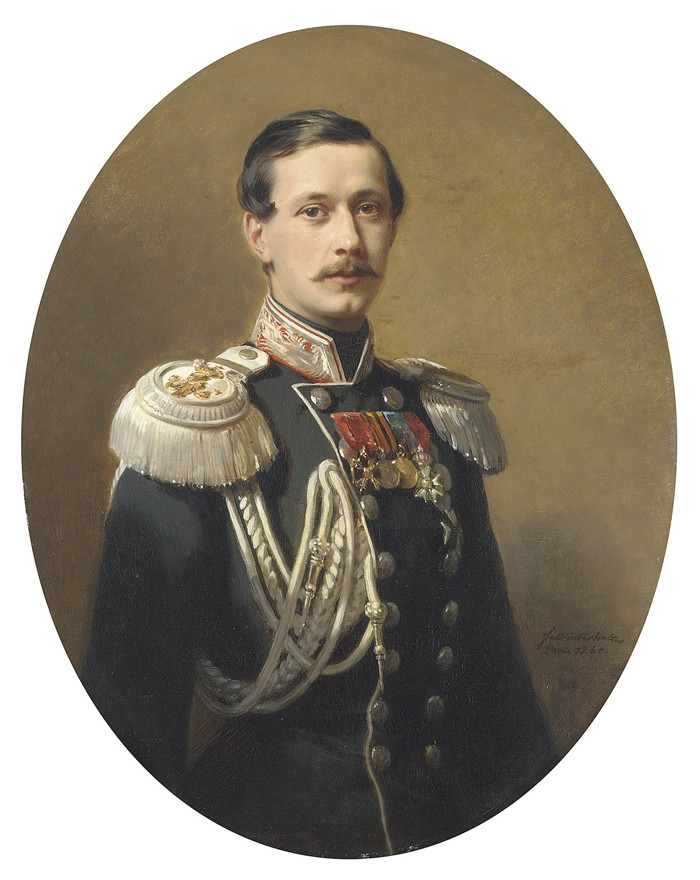 《奥尔加·埃斯佩罗夫娜·霍瓦洛夫女士》弗朗兹·萨维尔·温特豪德（Franz Xaver Winterhalter）作品