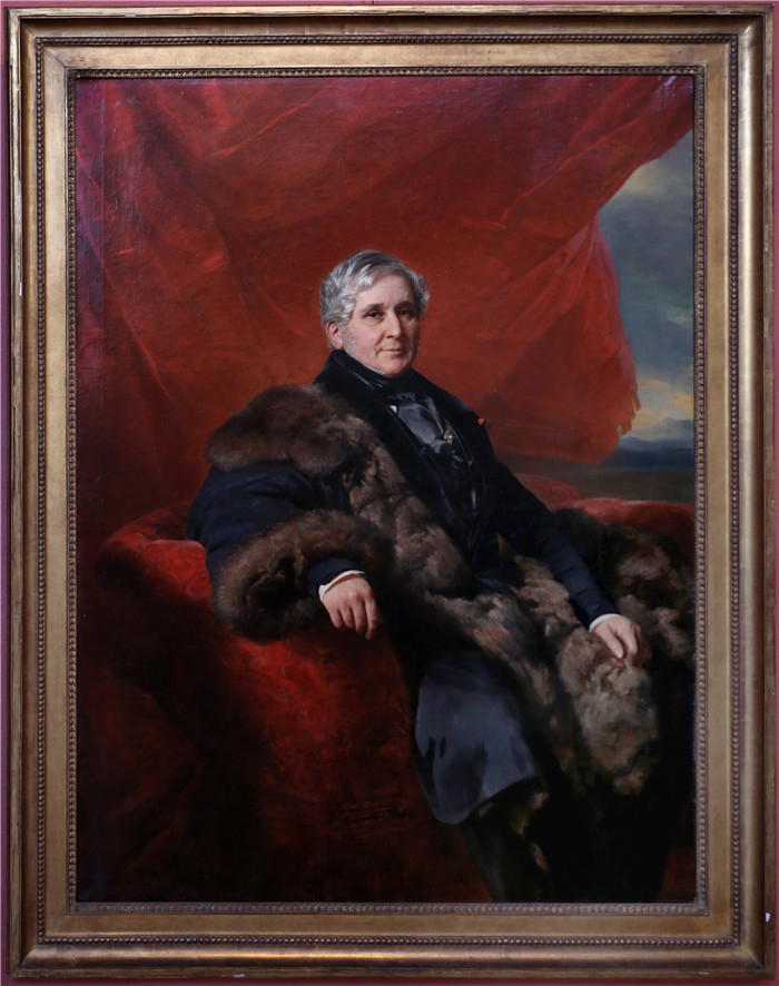 《查尔斯·杰罗姆肖像》弗朗兹·萨维尔·温特豪德(Franz Xaver Winterhalter)作品