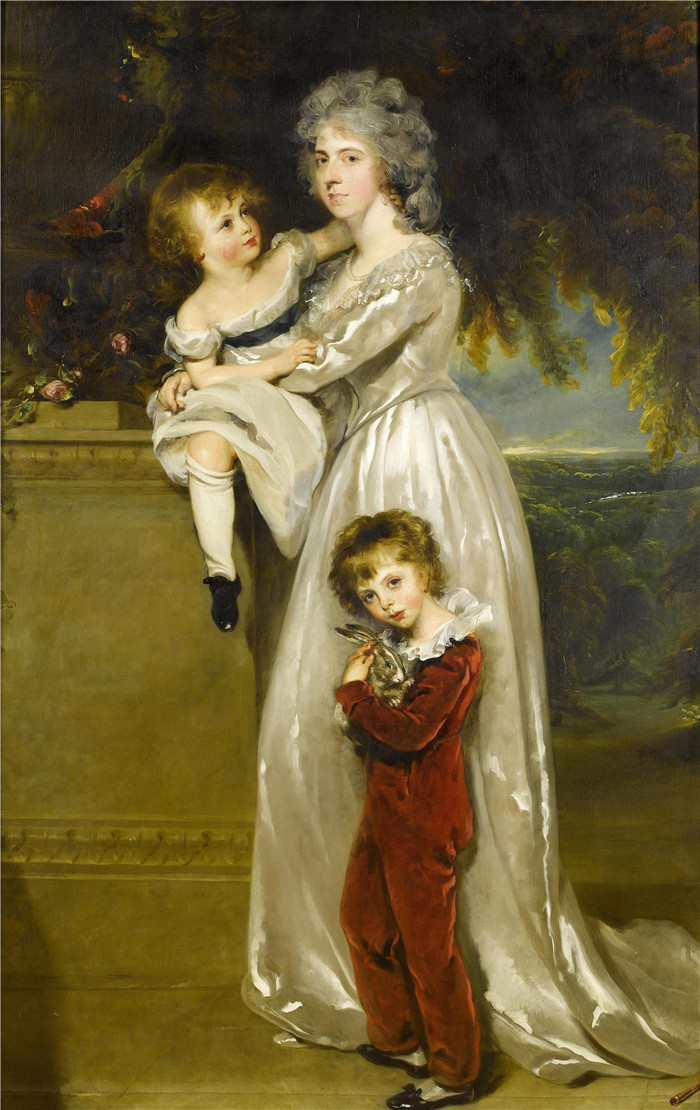 托马斯·劳伦斯（Thomas Lawrence）作品-Thomas Lawrence肖像画 023