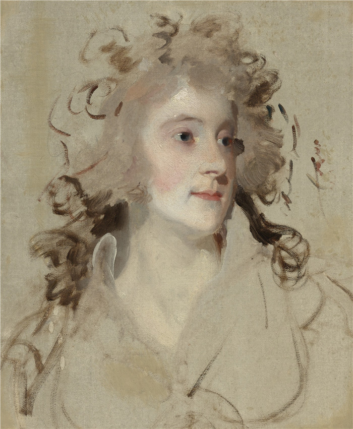 托马斯·劳伦斯（Thomas Lawrence）作品-Thomas Lawrence肖像画 011