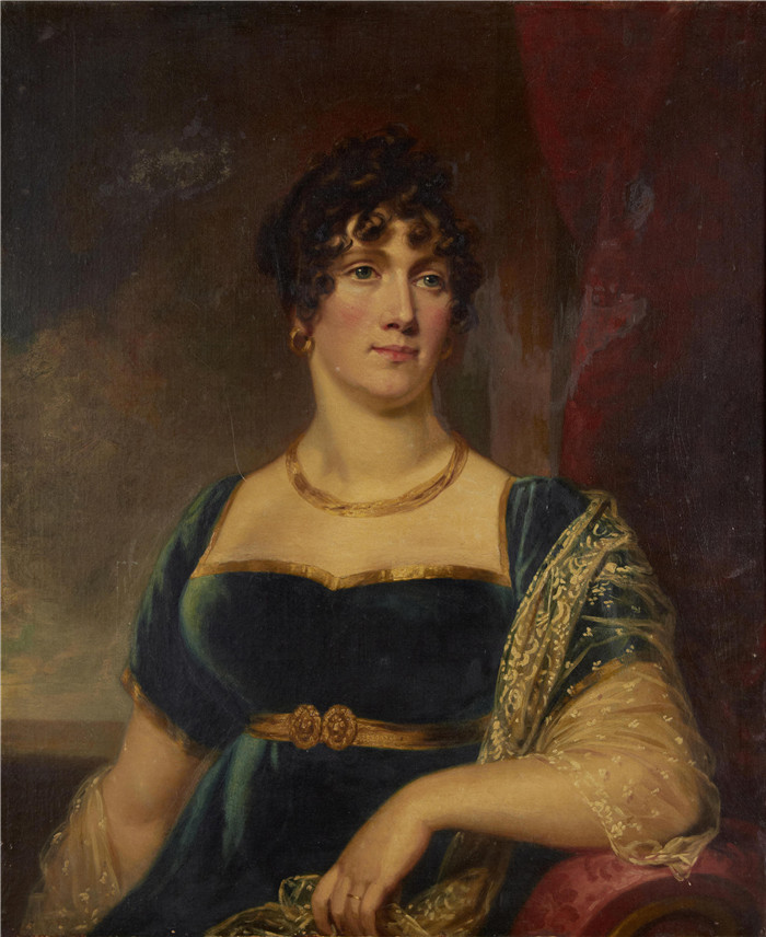 托马斯·劳伦斯（Thomas Lawrence）作品-Thomas Lawrence肖像画 028