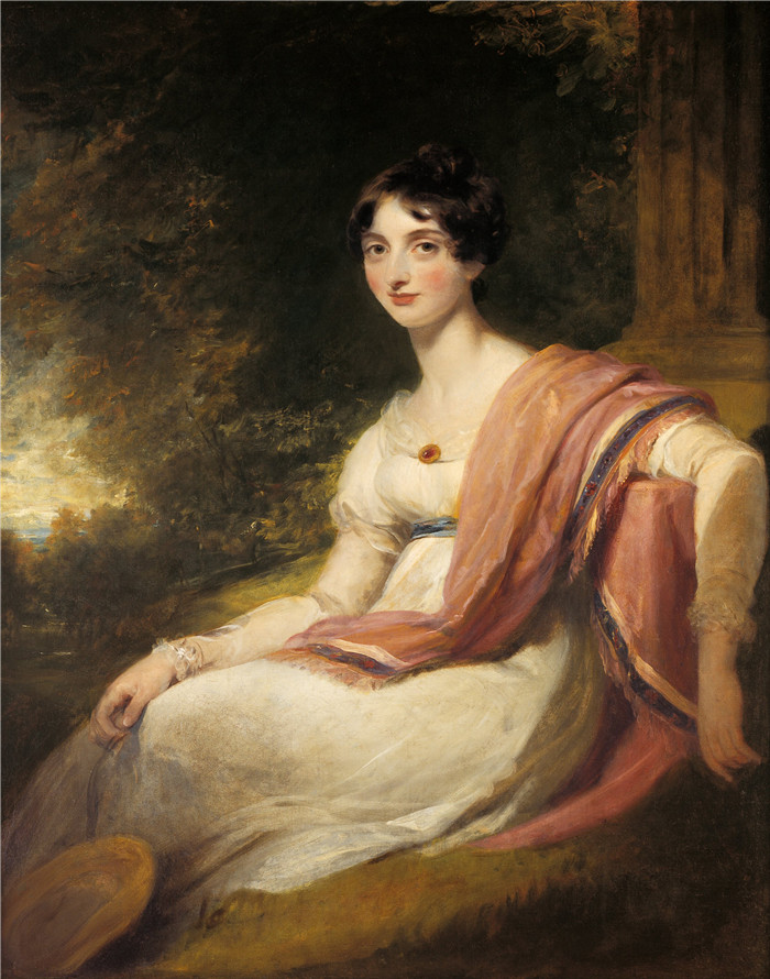 《卡罗琳·玛蒂尔达·索瑟伦》托马斯·劳伦斯（Thomas Lawrence）作品