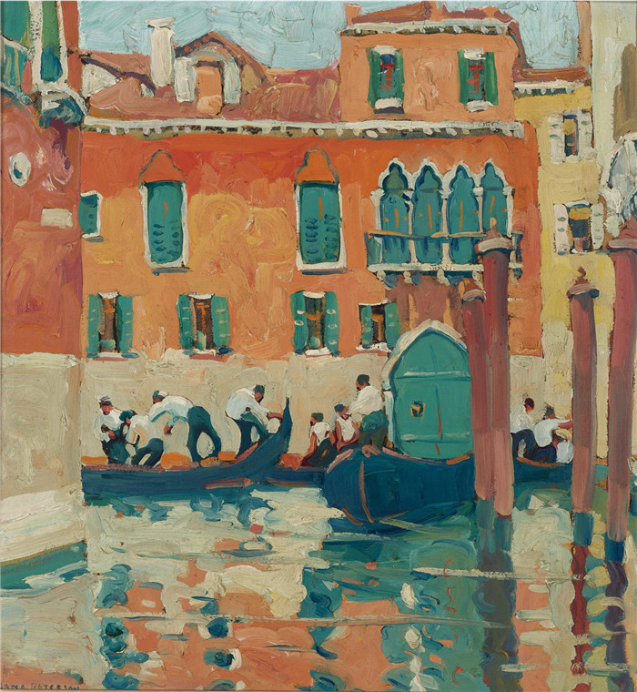 《红楼》简·彼得森(Jane Peterson)高清作品-RED HOUSE (VENICE)