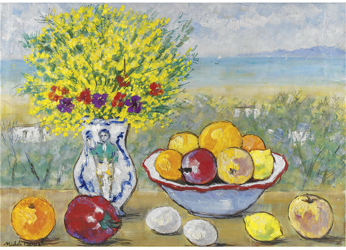 米歇尔·卡斯切拉（Michele Cascella）作品-水果静物