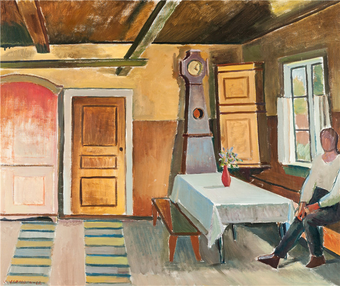 韦科·维奥诺加（Veikko Vionoja）作品-内部 Sign. -62