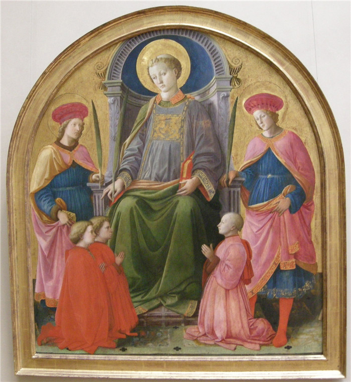 菲利皮诺·利皮(Filippino Lippi)作品-pala alessandri, centro