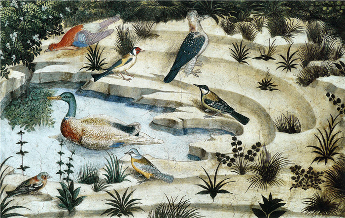 《崇拜中的天使》贝诺佐·戈佐利（Benozzo Gozzoli）作品-Les Anges en adoration