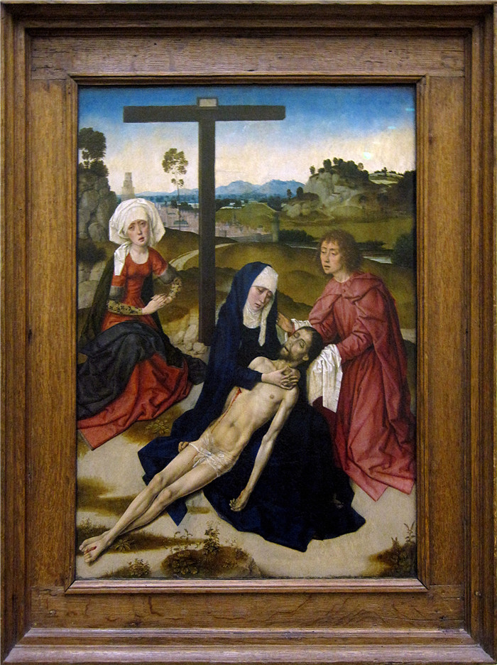 德克·布茨（Dirk Bouts）作品-对死去的基督的哀悼