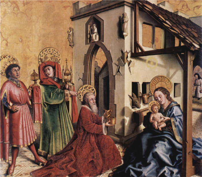 康拉德·维茨（Konrad Witz）高清作品-贤士的崇拜