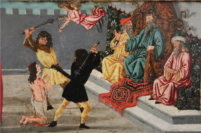 弗朗切斯科·博蒂奇尼（Francesco Botticini）作品-萨克拉门托会幕