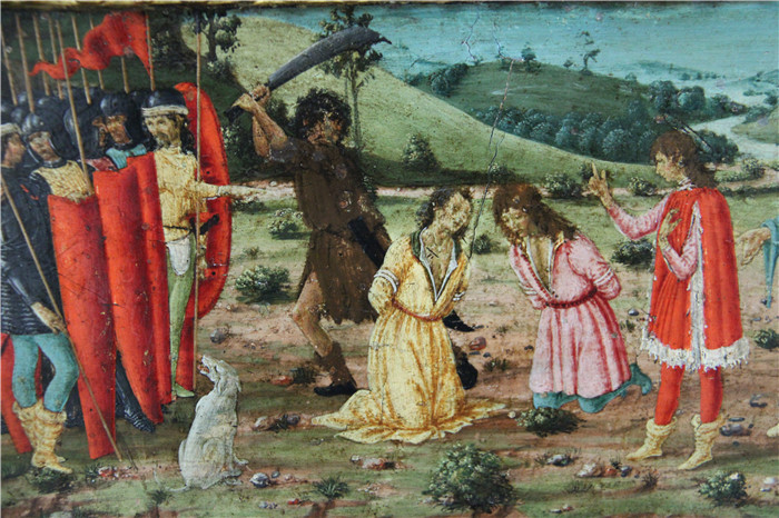 弗朗切斯科·博蒂奇尼（Francesco Botticini）作品-萨克拉门托帐幕 (2)