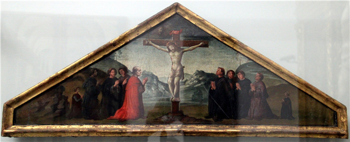 弗朗切斯科·博蒂奇尼（Francesco Botticini）作品-崇拜受难者的信徒