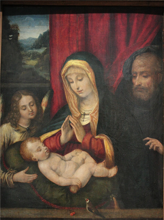 安德里亚·索拉里奥(Andrea Solario)作品-Sainte Famille