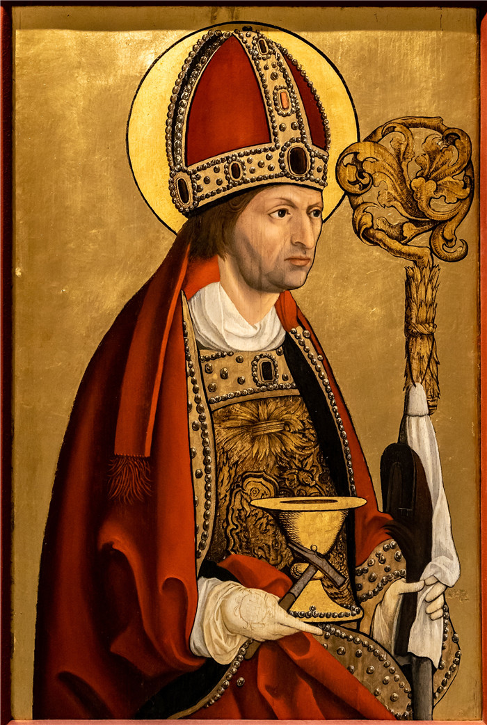 伯恩哈德·斯特里杰尔（Bernhard Strigel）作品-诺永挽歌Elegius von Noyon