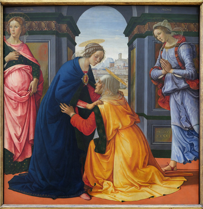 多梅尼科·吉兰达约（Domenico Ghirlandaio）作品-探访