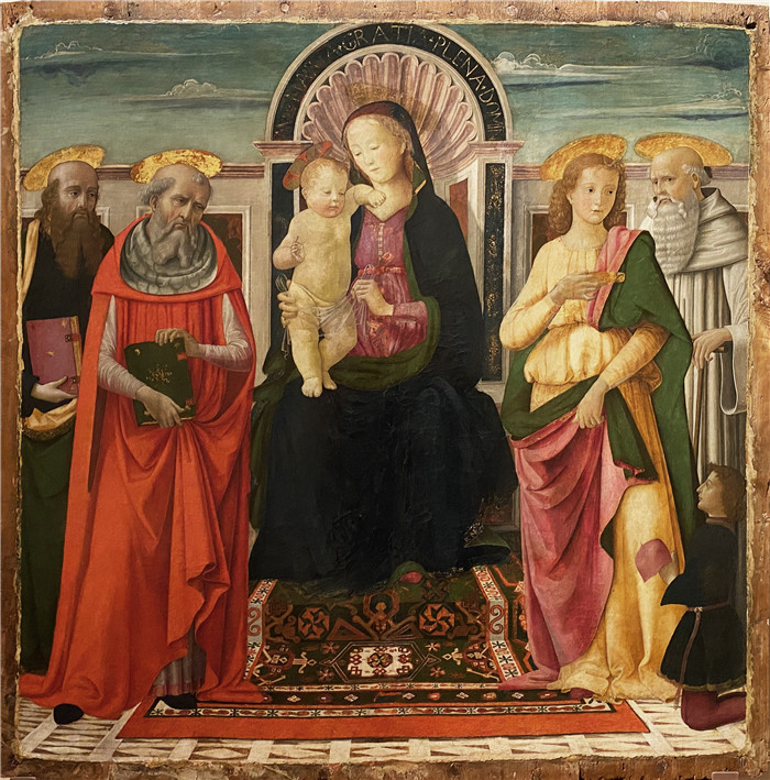 多梅尼科·吉兰达约（Domenico Ghirlandaio）作品-神圣对话