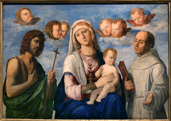 西玛·达·科内利亚诺(Cima da Conegliano)高清作品-麦当娜和婴儿