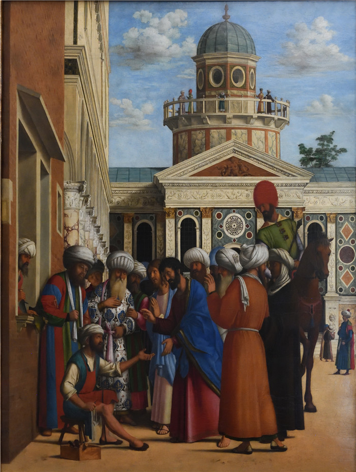 西玛·达·科内利亚诺(Cima da Conegliano)高清作品-圣阿尼亚努斯的治愈