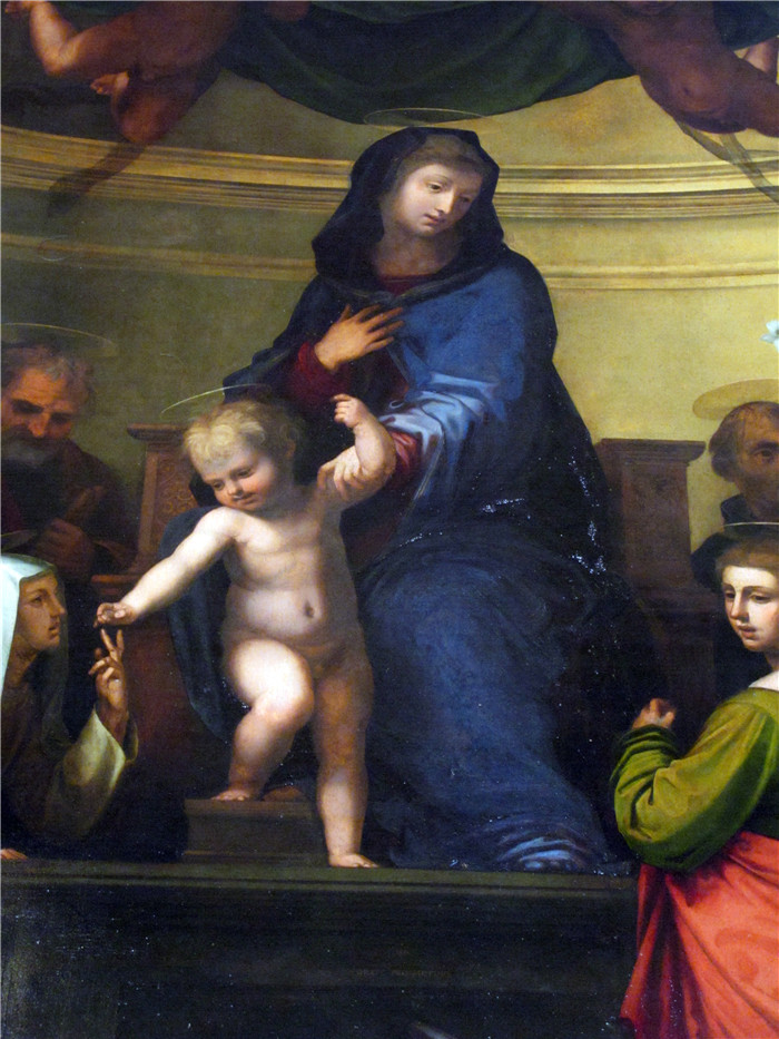 弗拉·巴尔托洛梅奥（Fra Bartolomeo）作品-圣母子