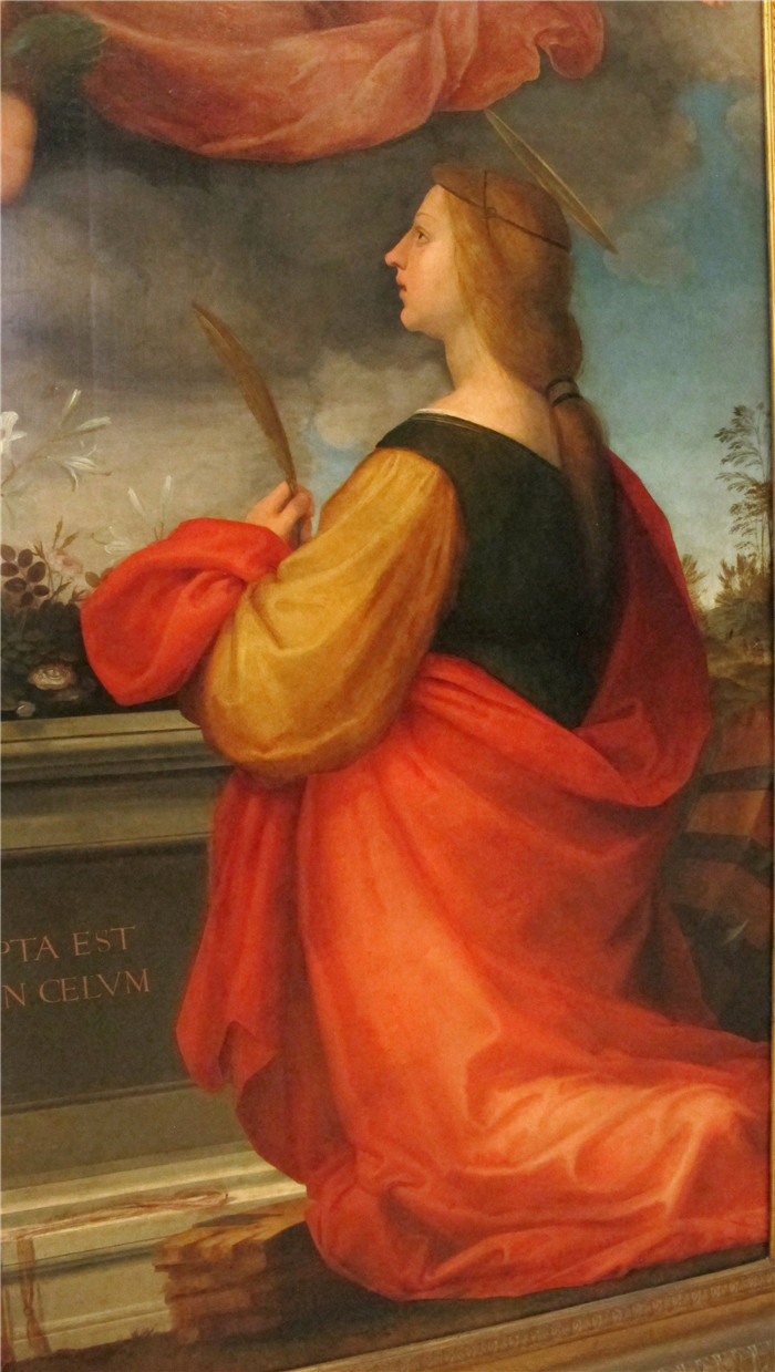 弗拉·巴尔托洛梅奥（Fra Bartolomeo）作品-施洗约翰和亚历山大的凯瑟琳，1516年