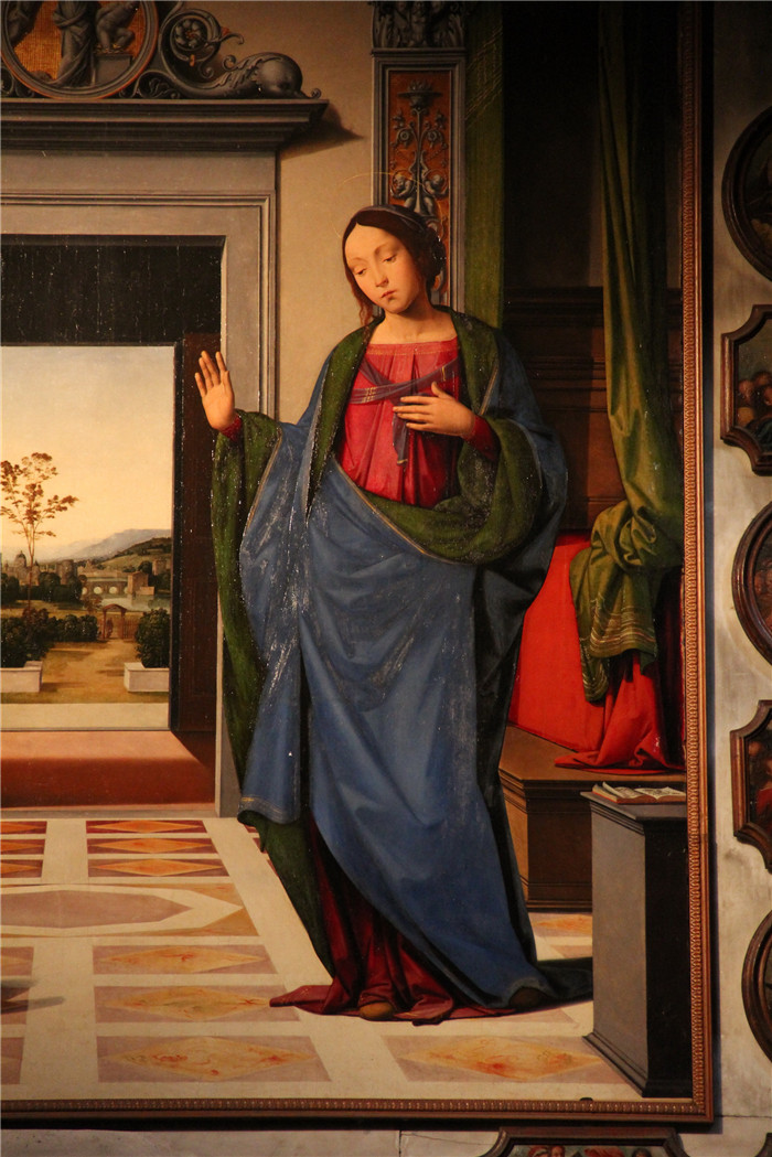 马里奥托·阿尔贝蒂内利 （Mariotto Albertinelli） 作品-玫瑰圣母祭坛