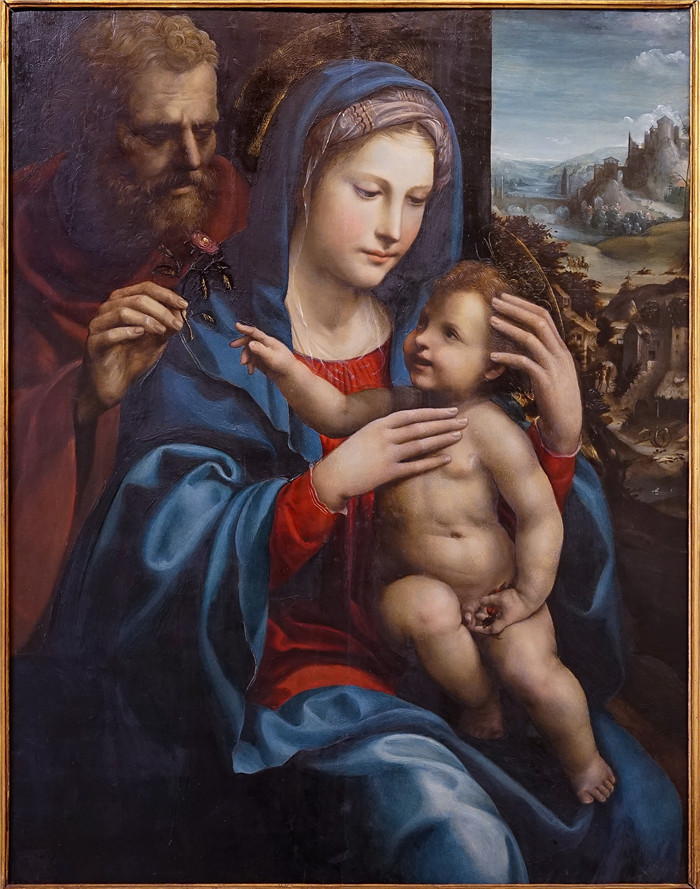 索杜玛(Il Sodoma)高清作品-圣家族