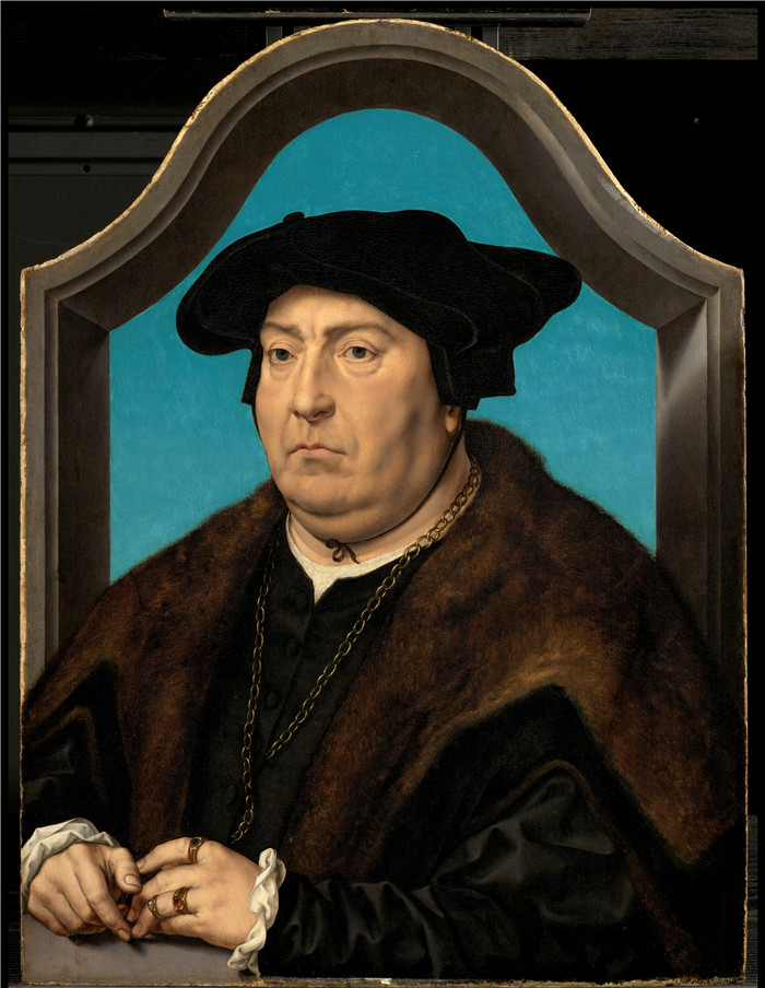 扬·高萨特（Jan Gossaert）作品-男人的肖像 4